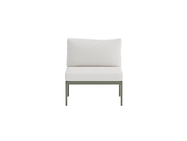 ebuy24 Loungesessel, Copacabana, Braun, Metall, 70 x 74 x 65 cm, 70x65x74 cm, Gartenmöbel, Loungemöbel, Loungesessel