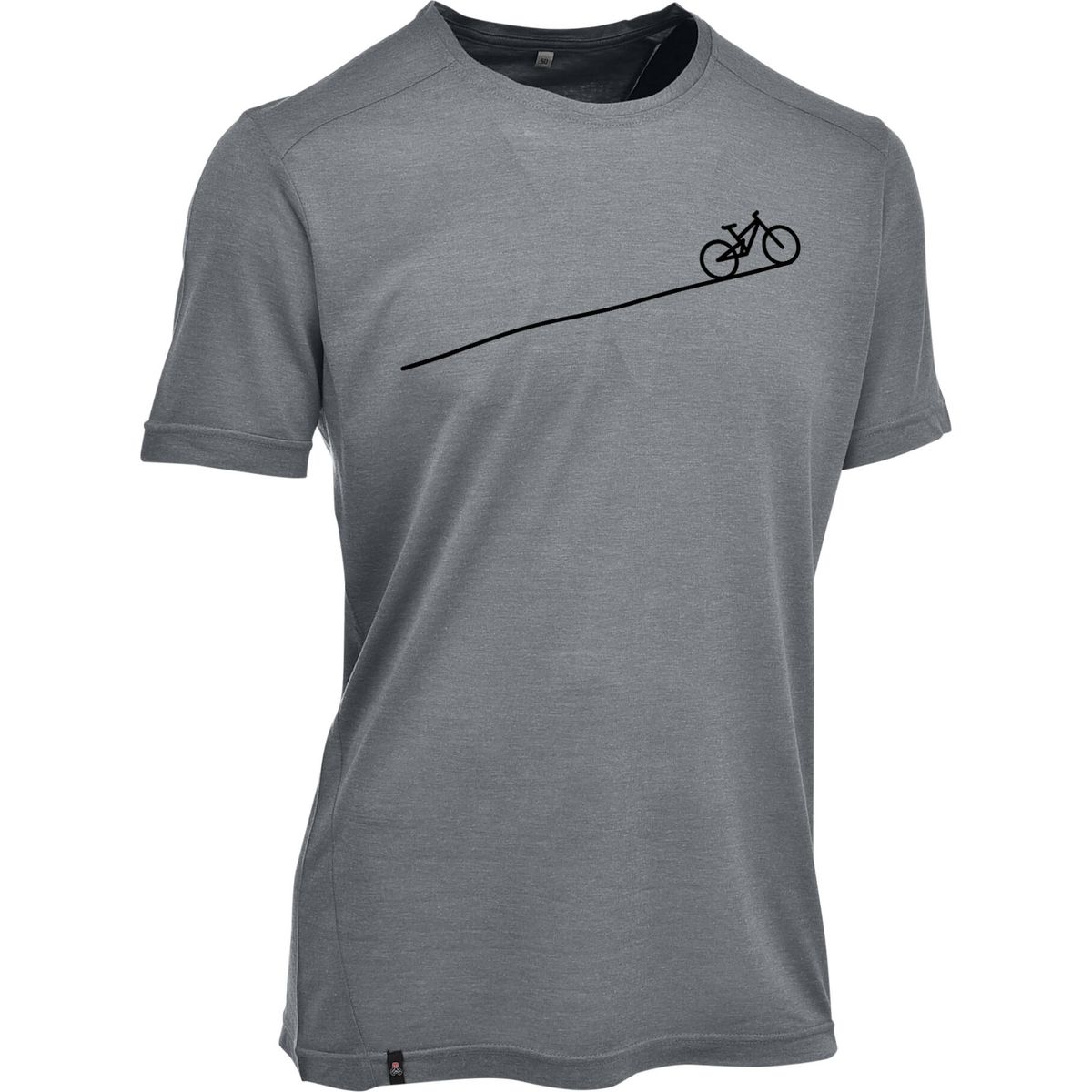 MAUL Sport Bezau - 1/2 T-shirt+print anthra (07) 60 4944600323-07-60