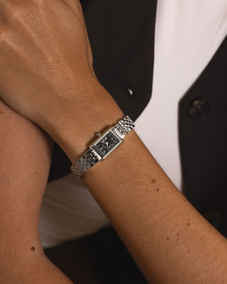 Mockberg Timeless Petite Steel Noir MB1774