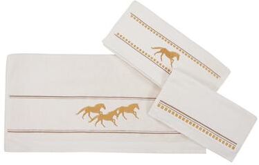 Paseo Road by HiEnd Accents Running Remuda Towel Set, 3PC