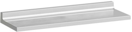 LAUFEN Kartell Ablage H3853300860001 450x155x40mm, Silber
