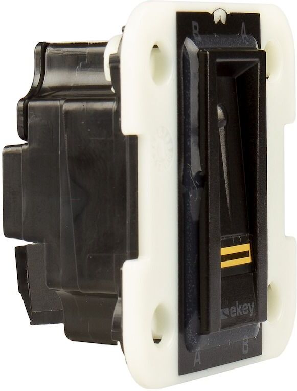 ekey net Fingerscanner L Unterputz für die Integration mit RFID-Funktionalität, schwarz