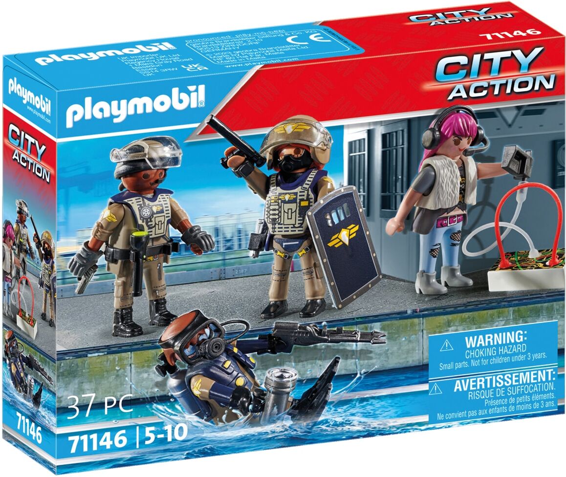Playmobil Fuerzas Especiales - Set Figuras City Action.