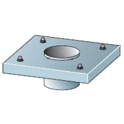 Bertrams Camino-fix Edelstahl Abdeckung 02AE14 Innenmaß 140/140 mm