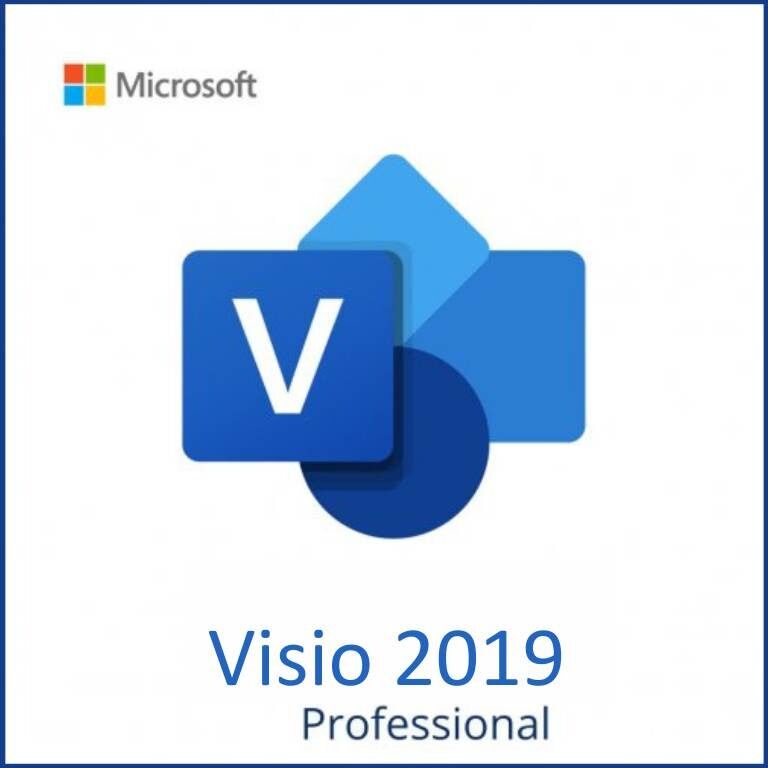 Microsoft Visio 2019 Professional Logiciel professionnel pour créer des diagrammes détaillés et des représentations visuelles de processus,