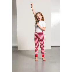 SF Minni Pyjamahose für Kinder Schlafanzug SM085 bottle/white snowflakes 13 years