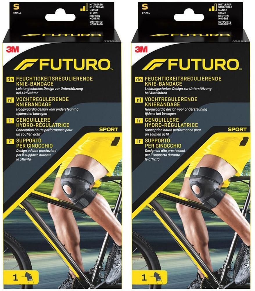 3M Futuro Sport Kniebandage S 2x 2x1 St Bandage(s)