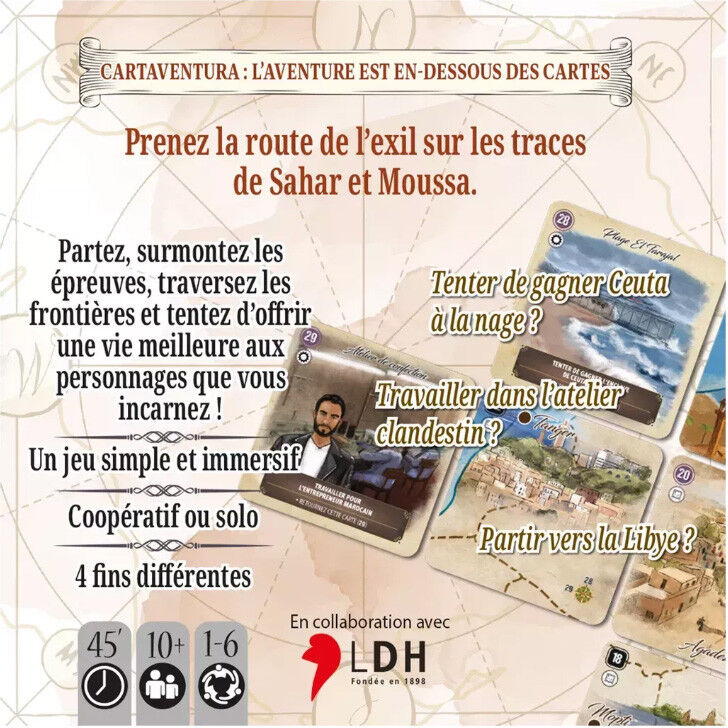 Blam Cartaventura : Exils