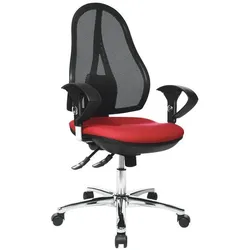 Topstar Bürostuhl Open Point SY Deluxe, OP290U G21 rot, schwarz