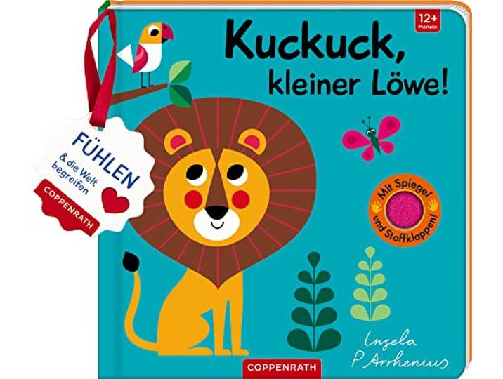Mein Filz-Fühlbuch: Kuckuck, kleiner Löwe!: Fühlen und die Welt begreifen