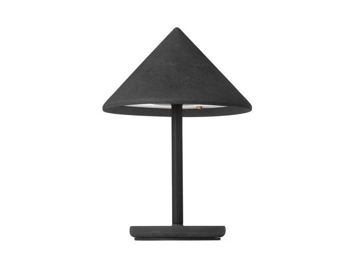 lampe à poser Terra Portable Coffee Waste Black - Mater - Salon / séjour - Plastique