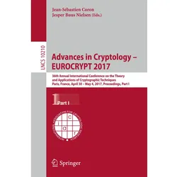 Advances in Cryptology - EUROCRYPT 2017, Fachbücher