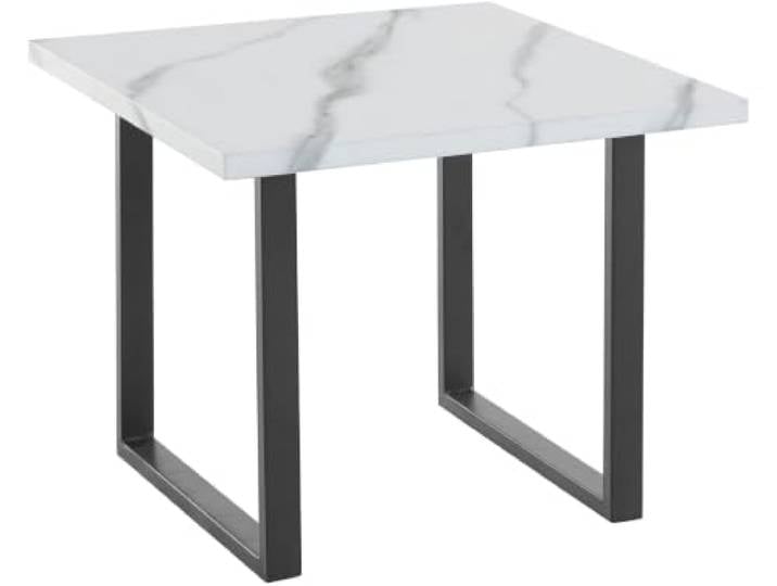 Camilo Couchtisch 60 cm in Marmoroptik