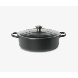 Le Creuset Signature, Pfanne + Kochtopf, Schwarz