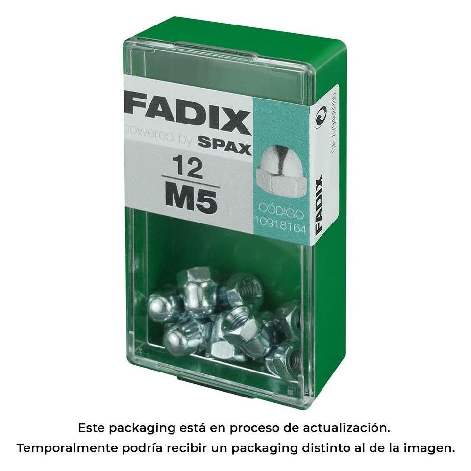 Fadix Box s 12 Stück. Zink-Blindmutter m 5 (M5) (49363463)
