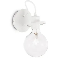 Ideal Lux Wandleuchte RADIO AP1, E27, 60W, Weiß IDEA-119465