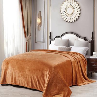 Home Soft Things Christmas Solid Flannel Fleece Throw Blanket
