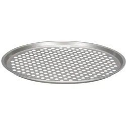 Patisse, Pizza Zubehör, Mini-Quicheform-Blech 4-teilig mit losem Boden Silver-Top