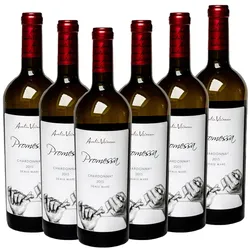 Domeniile Sahateni PROMESSA Chardonnay DOC - 6er Karton