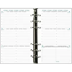 Exacompta, Agenda, Timer (1 Woche / 2 Seiten)