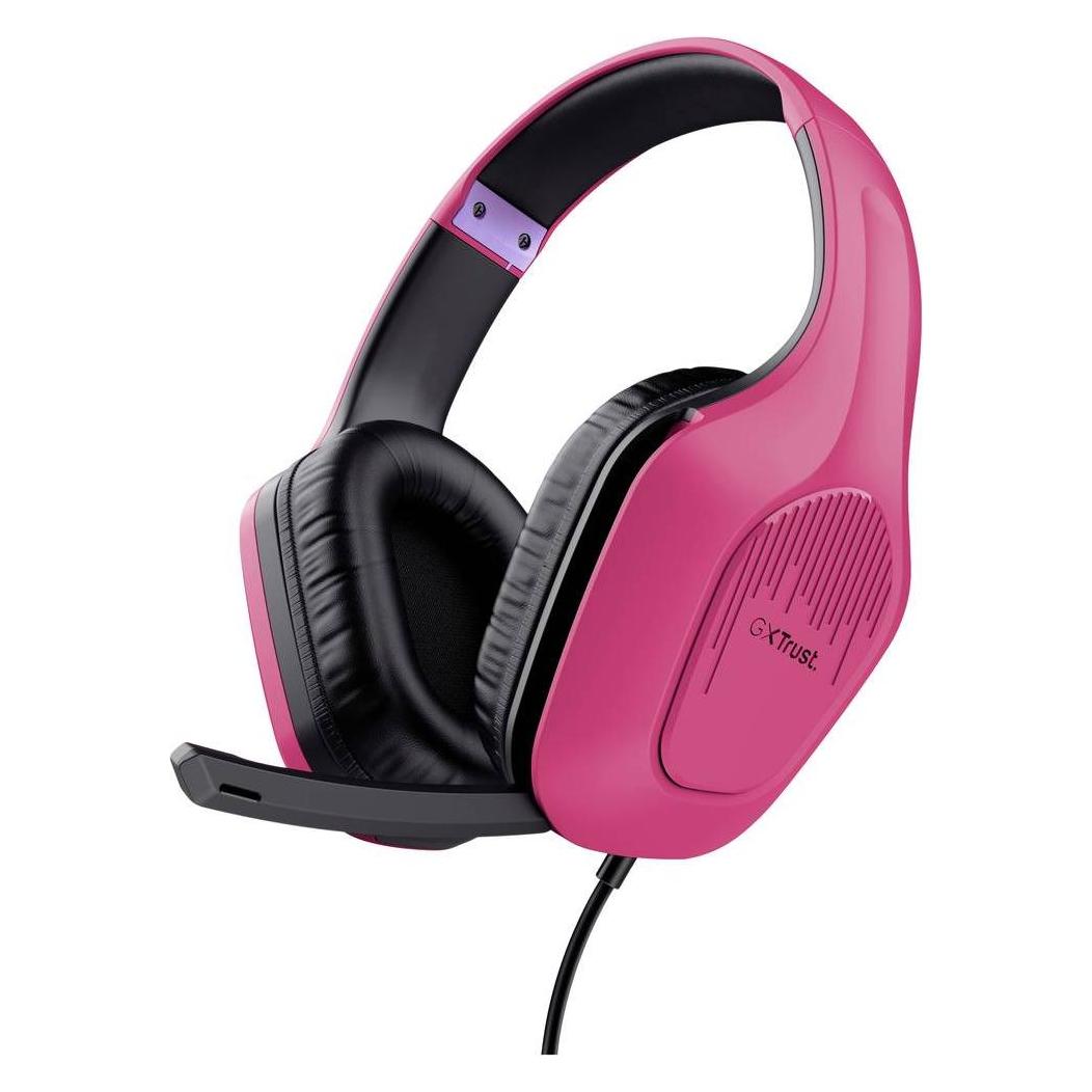 Trust GXT415P ZIROX HEADSET - PINK (Kabelgebunden) (24992)