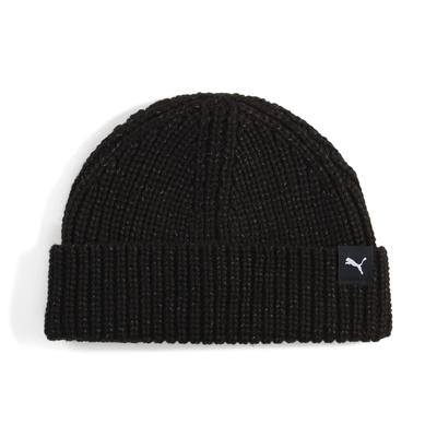 Beanie PUMA "Mini Fisherman Beanie Erwachsene", Herren, Gr. onesize, schwarz, Obermaterial: 85% Polyacryl, 14% Polyester, 1% Elasthan, Mützen Beanie