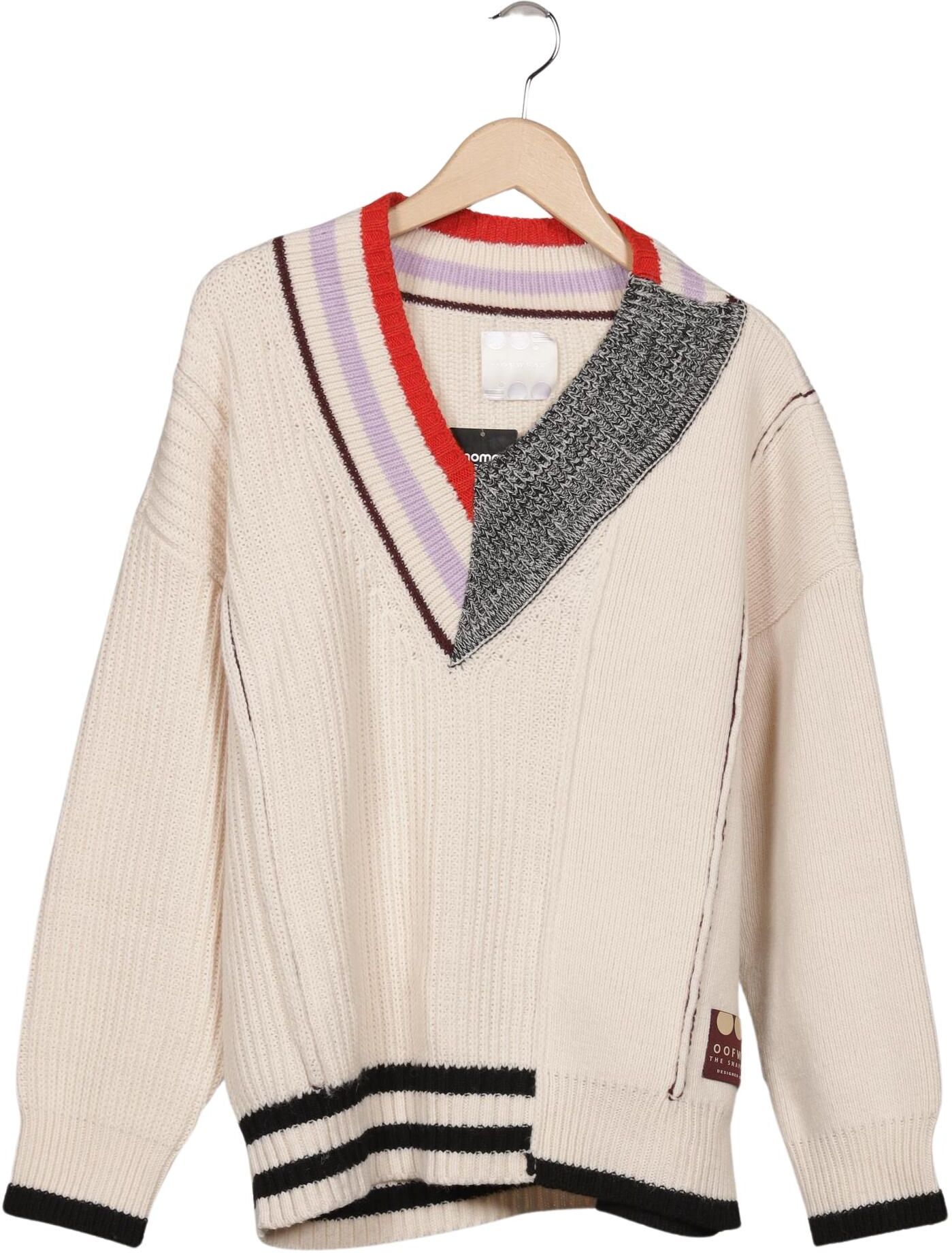OOF Damen Pullover, Mehrfarbig, Gr. S, Synthetik / Viskose / Wolle / Alpaka - Second Hand