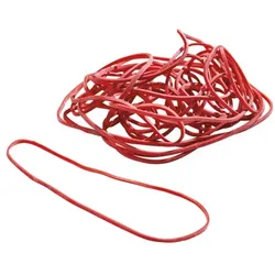 OTTO Office Gummiringe Ø85 mm im 500g-Pack rot