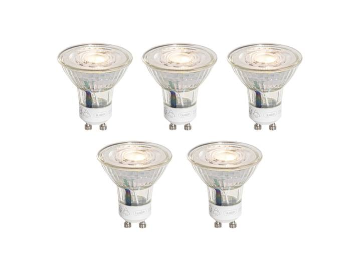 Lot de 5 ampoules LED GU10 50mm à intensité variable 3 étapes