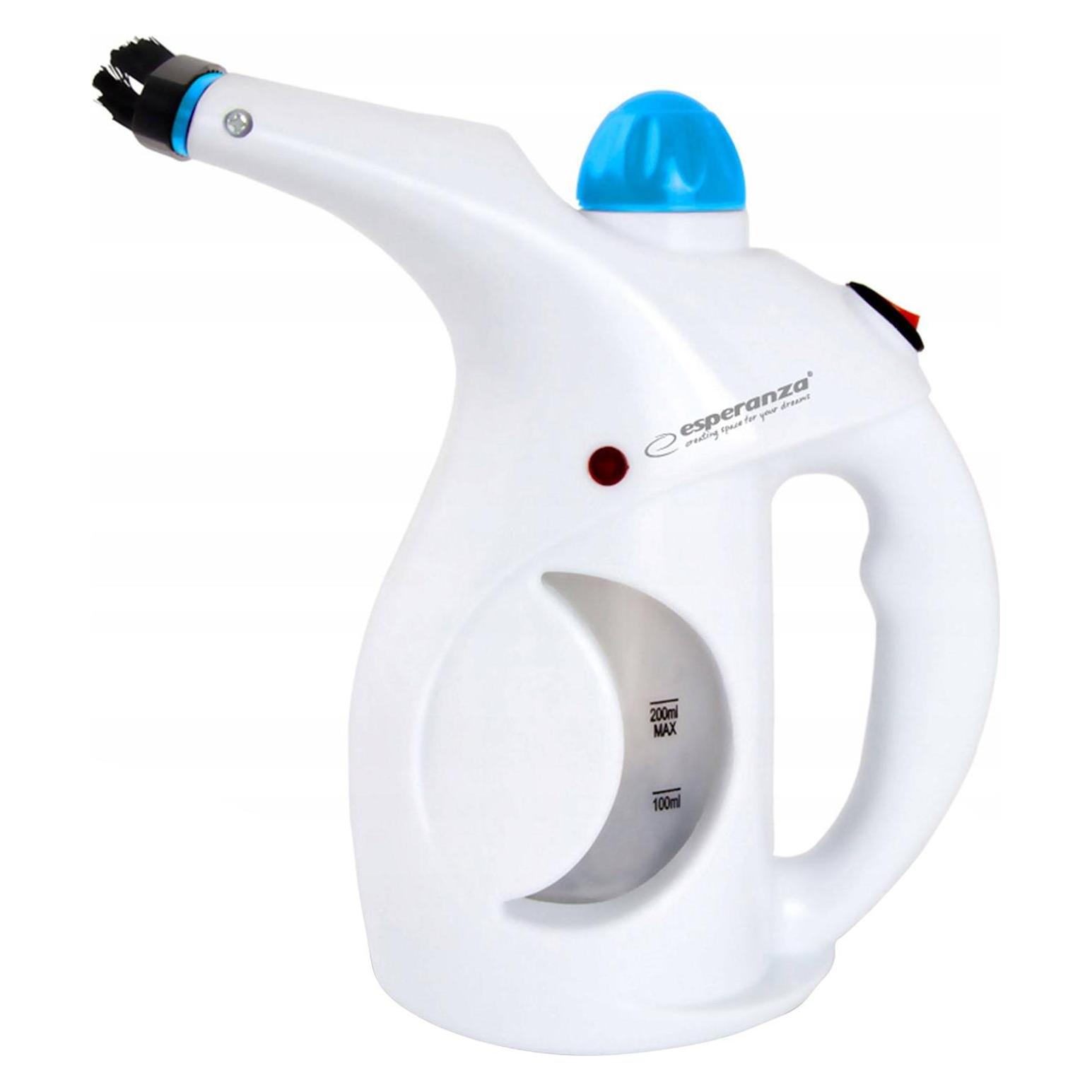 Esperanza EHI006 garment evaporator Handheld garment evaporator 0.2 L Black, Blue, White 800 W (800 W, 15 g/min) (EHI006)
