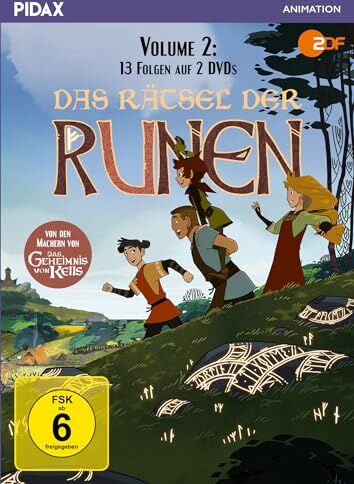 Das Rätsel der Runen, Vol. 2 / Weitere 13 Folgen der Fantasy-Zeichentrickserie von den Machern von DAS GEHEIMNIS VON KELLS (Pidax Animation) [2 DVDs] - Preis vom 11.10.2026 15:43:13 h