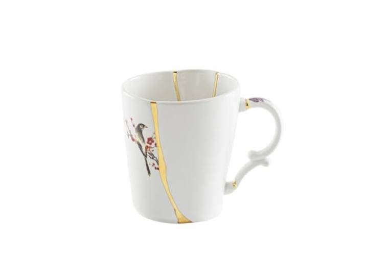 Seletti Kintsugi Tasse Mug en Porcelaine et Or 24 carats Mod. 3
