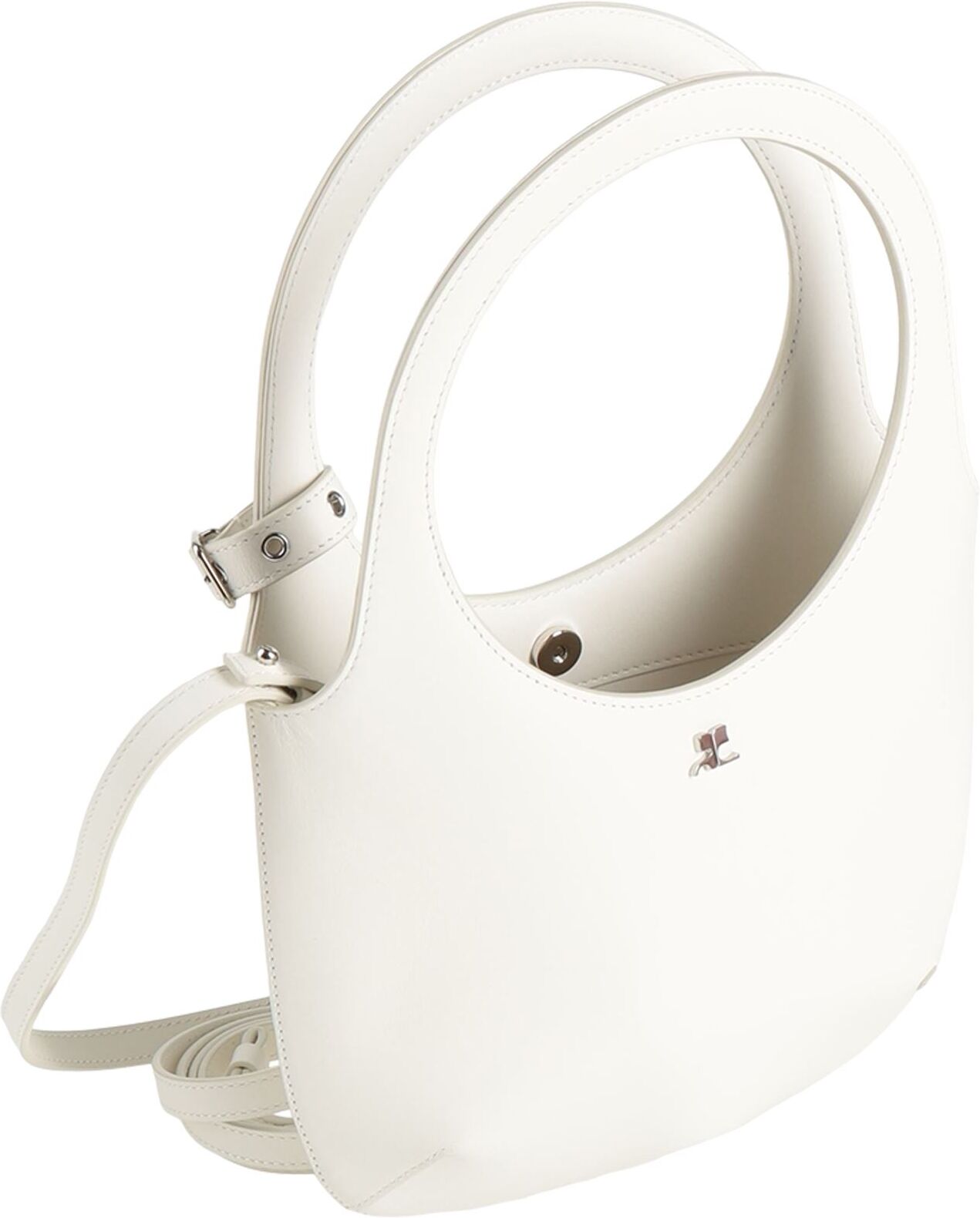Courrèges Bolso de mano Mujer Hueso -- Mujer