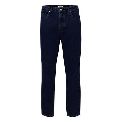 5-Pocket-Jeans SOLID "5-Pocket-Jeans SDDylan", Herren, Gr. 30, Länge 34, blau (dunkelblau denim), Obermaterial: 100% Baumwolle CO., normal, Hosen 5-Pocket-Jeans