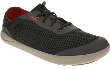 OluKai Moku Pae - Mens 9.5 Brown Slip On Medium