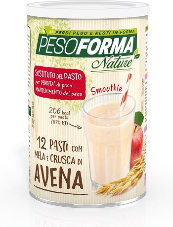 Pesoforma Nature Smoothie Mela e Crusca di Avena 12 Pasti