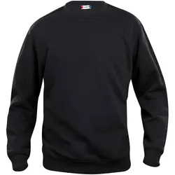 CLIQUE Basic Roundneck Sweatshirt 99 - schwarz XS