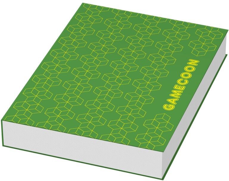 Carnet de notes adhésives personnalisé à couverture souple blanc