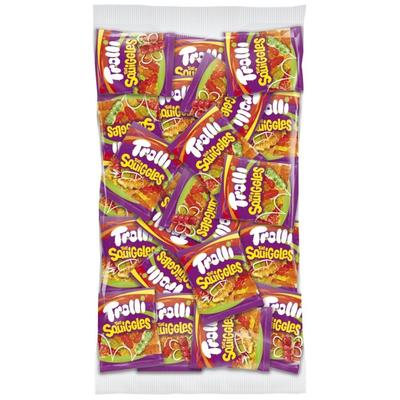 Trolli The Squiggles Mini Beutel 100 Portionen x 10 g (1 kg)