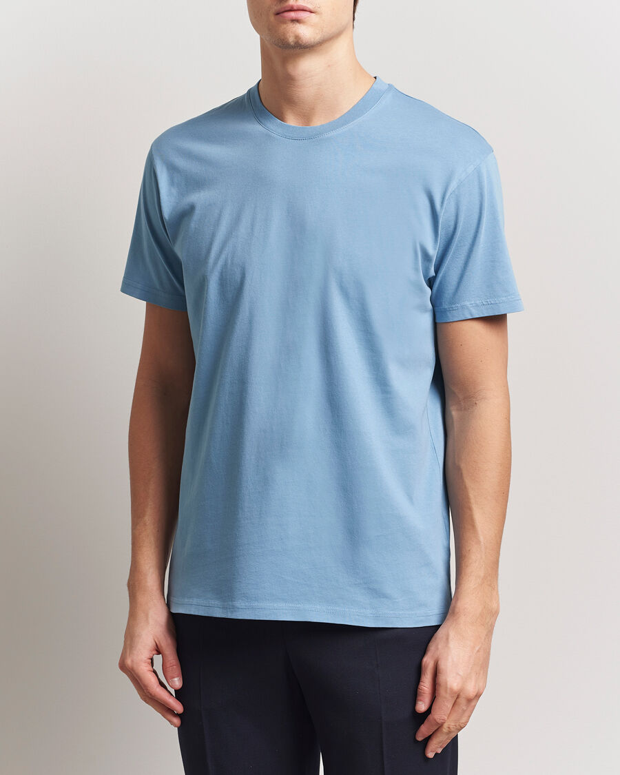 Colorful Standard Classic Organic T-Shirt Seaside Blue men L Blå