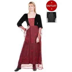 Metamorph Mittelalter Samtkleid mit Tüll - Augusta (S)