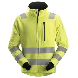 Snickers ProtecWork, Fleecejacke, Warnschutzklasse 3 9 signalgelb