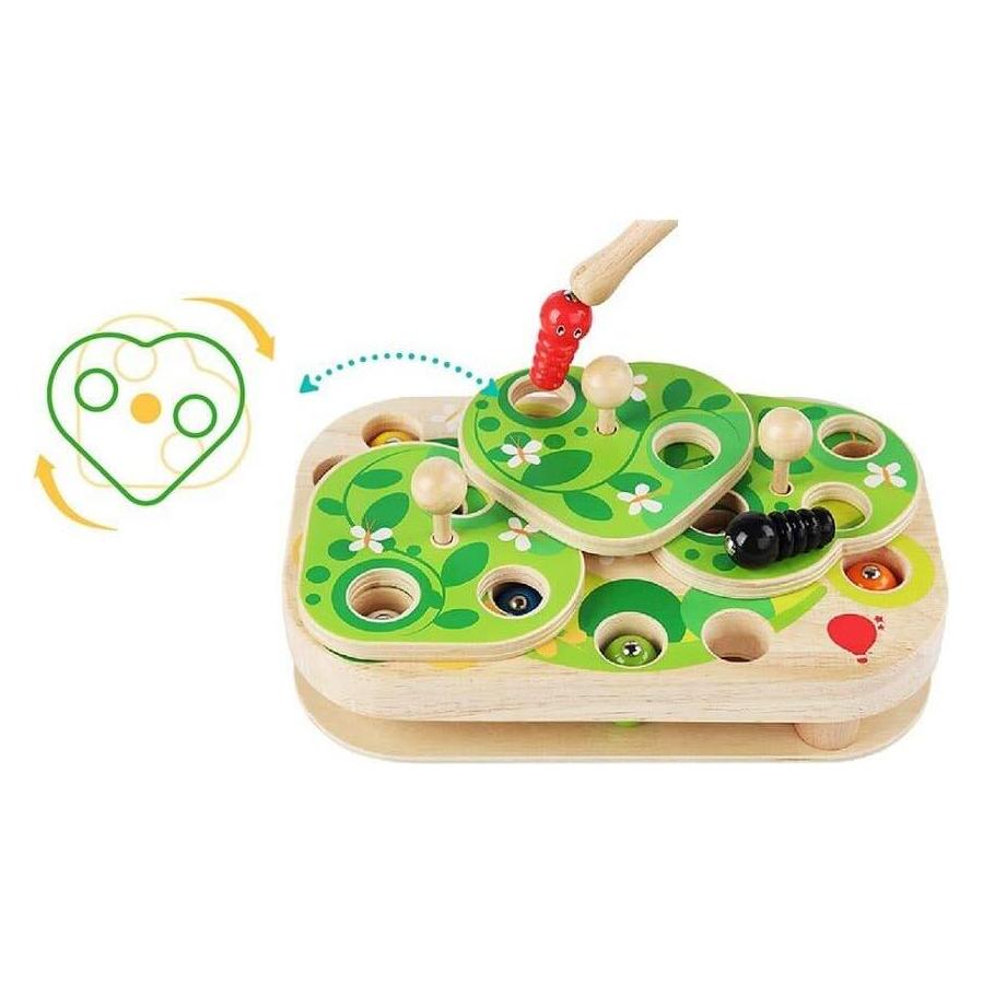 Activity Board Magnetische Raupe Fangen Spielzeug Lernen Spielzeug (21413281)
