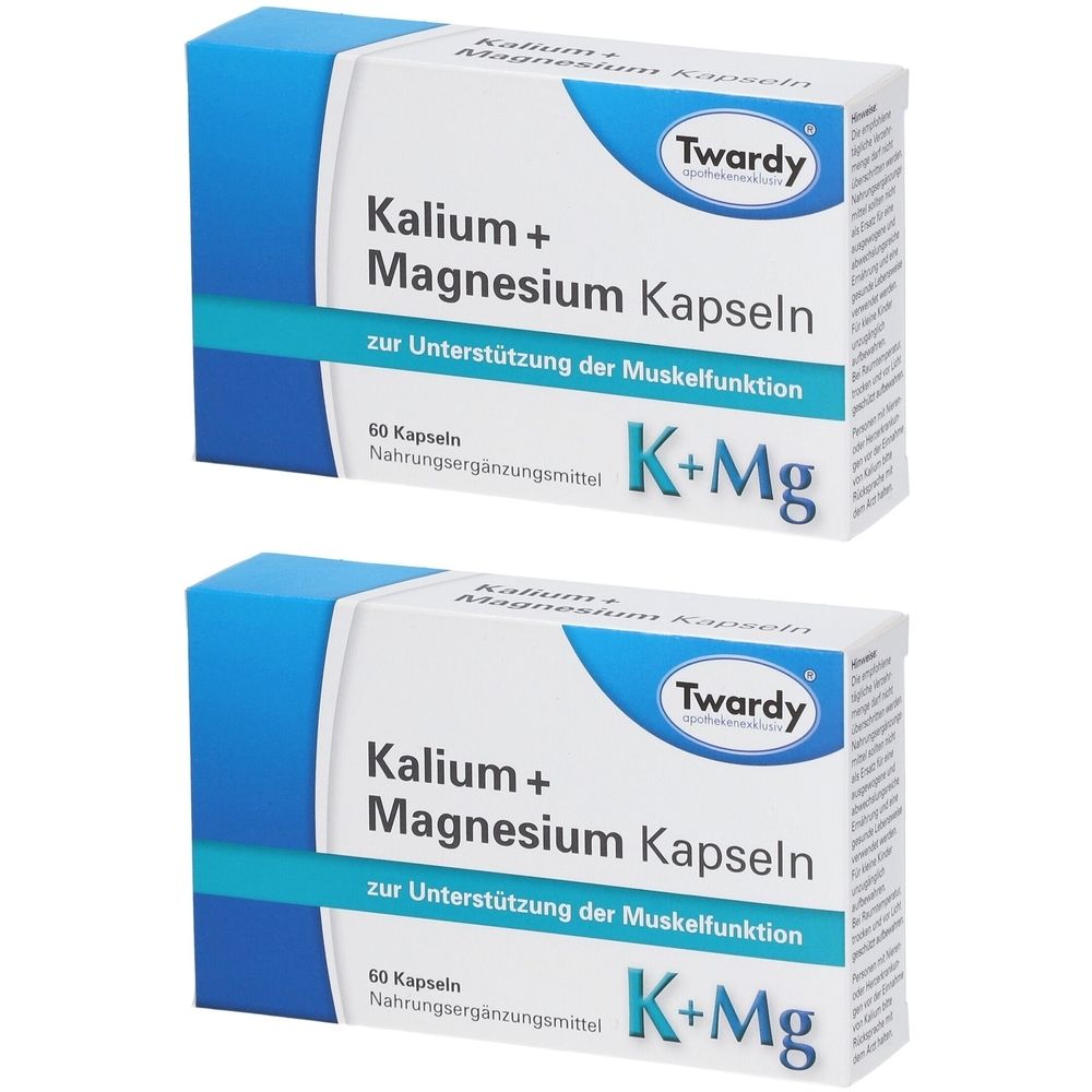 Kalium+Magnesium Kapseln 2x 2x60 St