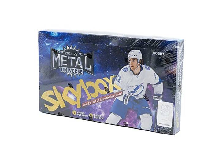 2021/22 Upper Deck Skybox Metal Universe NHL Hockey Hobby Box