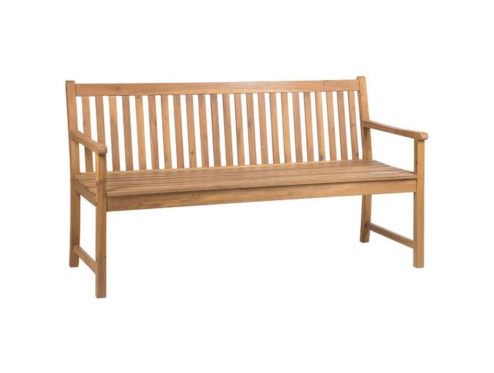 GARTENBANK zertifiziertes Holz hellbraun 160 cm Vivara