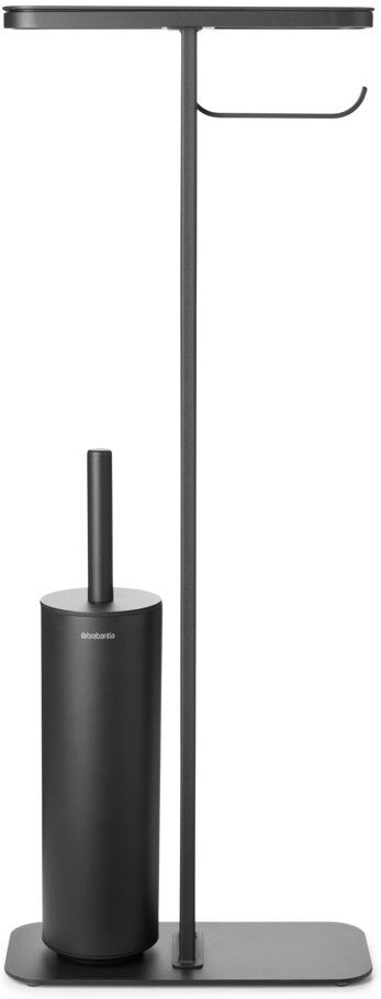 Brabantia Mindset Toilet Butler Mineral Infinite Grey 75.5cm H X 29cm W X 12.5cm D
