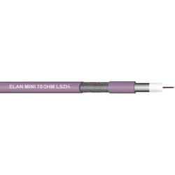 ELAN 81591 Koaxialkabel Außen-Durchmesser: 2.80 mm 75 Ω Weiß Meterware