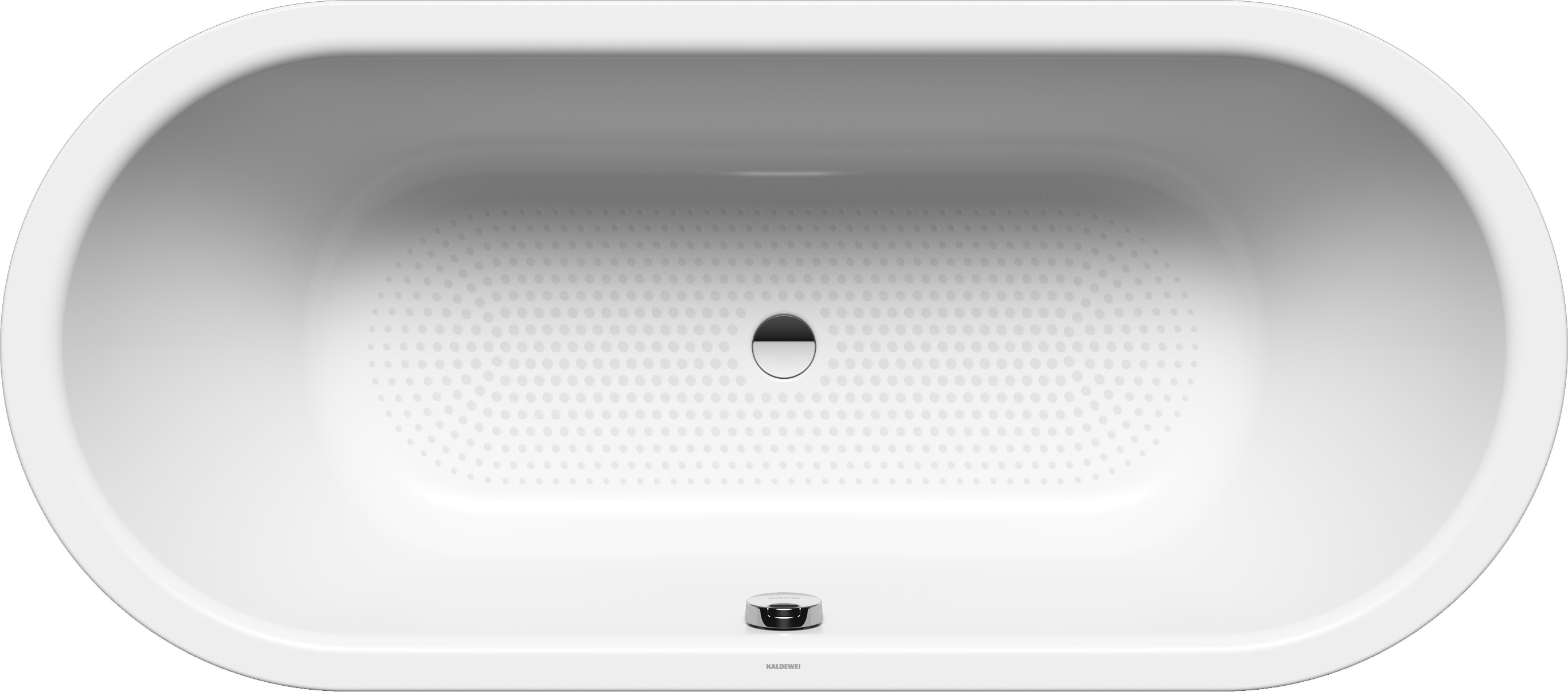KALDEWEI Badewanne CLASSIC DUO OVAL alpinweiß
