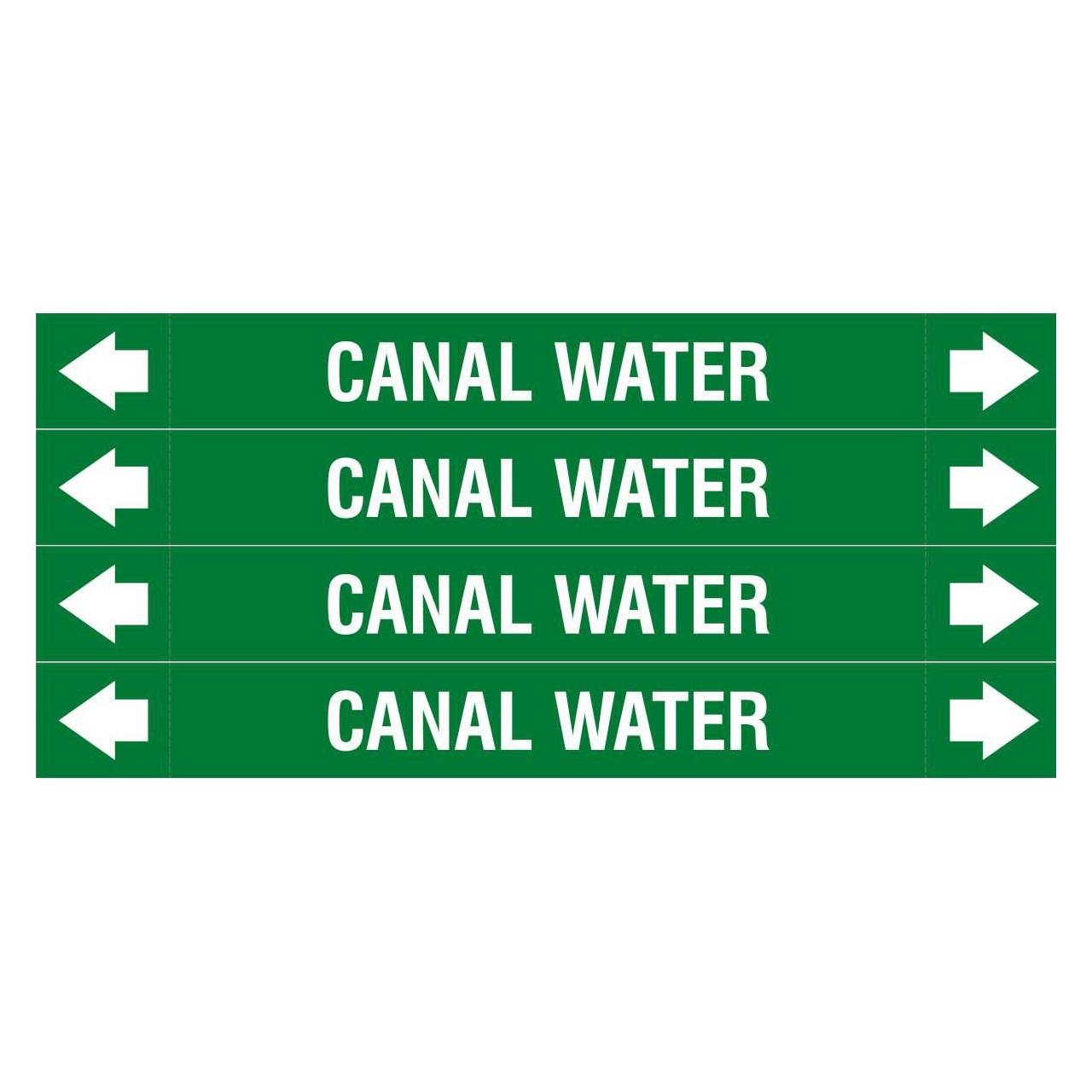 Brady ASME - Rohrmarkierer - Canal Water (ASMEPM-26X230MM-CANAL WATER)